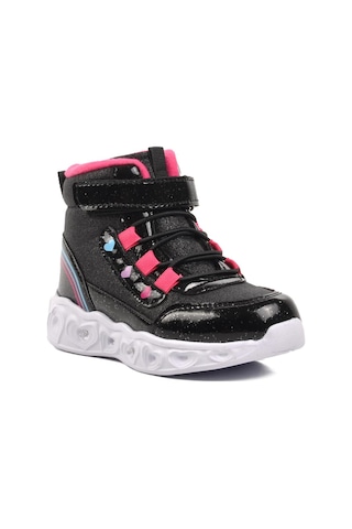 Ayakmod Kids-p Siyah Kız Çocuk Sneaker Bot Siyah