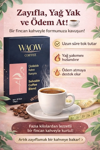 Waow Kahve Tek Kullanımlık Hazır Poşet Diğer