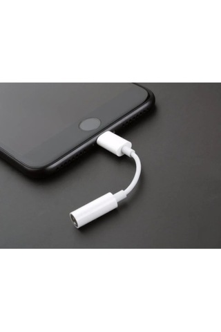 Lightning To 3.5mm Kulaklık Jack Adaptör Apple Uyumlu iPhone Ses Dönüştürücü Aux Çevirici Mt5040
