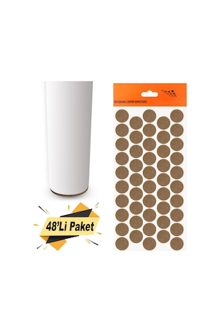 Nobel Masa Sandalye Parke Zemin Koruyucu Keçe Yapışkanlı 20 Mm N11.22463