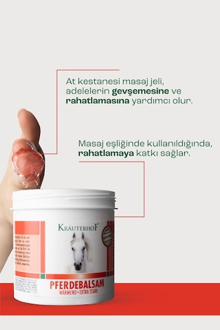 Krauterhof Isıtıcı Masaj Jeli 250 Ml 2 Adet