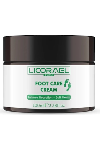 Licorael Dubai Foot Car Cream Ayak Ve Topuk Çatlak Kremi 100ml