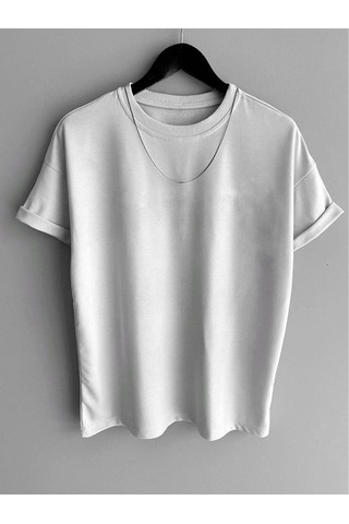 Flood Of Style Unisex Beyaz Oversize