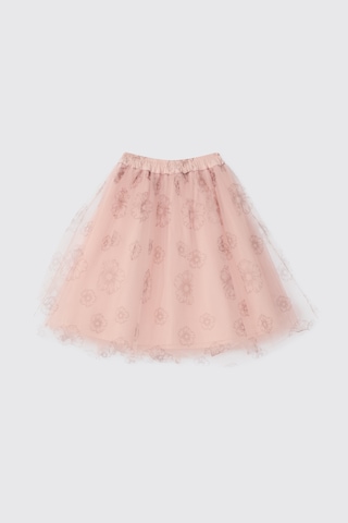 Panço Kız Çocuk Pudra Tütü Etek Pembe