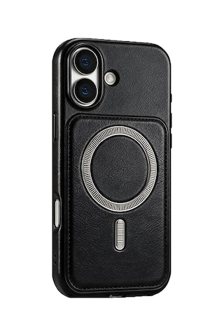 Bikapak Magpower Apple iPhone Uyumlu 18/17 Siyah Kapak