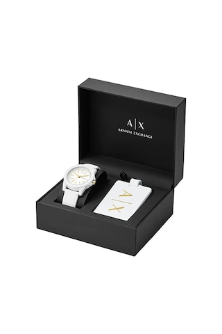 Armani Exchange Ax7126 Kadın Set Kol Saati Ve Valiz Etiketi