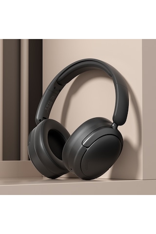 Aurora Bluetooth Kulaklıklar Kablosuz Oyun Kulaklısı Gürültü Önleme Kulaklıkları-siyah