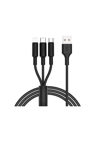 Hoco X25 3in1 1M Usb Data Ve Şarj Kablosu