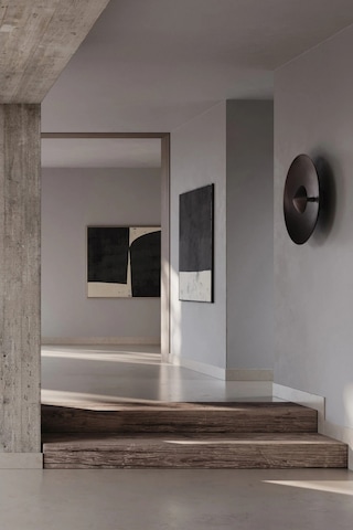 101 Copenhagen Dusk Wall Lamp Burned Black Alüminyum, Dekoratif Tasarım Duvar Aydınlatma Aplikler Yanmış Siyah