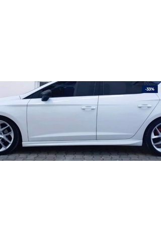 Seat Leon 2013-2020 Ls9r Nevada Beyaz Marspiyel Boyalı Plastik