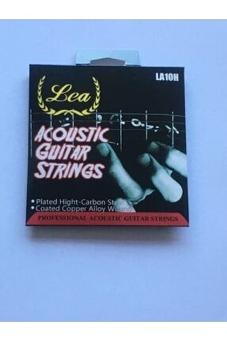 Lea La-10H Akustik Gitar Tel Seti- 10-47 -Pena