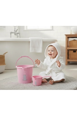 Babyjem Kova & Maşrapa Set Mat Pembe