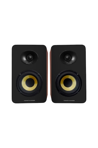 Vertrag Gen2 80w Rms Hoparlör 2.0 Bluetooh 5.0 Rca Optik Girişli Ahşap Renk