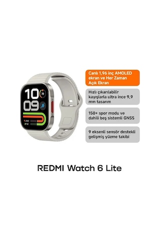 Xiaomi Redmi Watch 6 Lite Akıllı Saat (Xiaomi Türkiye Garantili)
