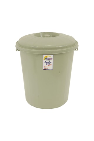 Sağlam Plastik Jumbo Çöp Kovası Kilitsiz 90 Lt