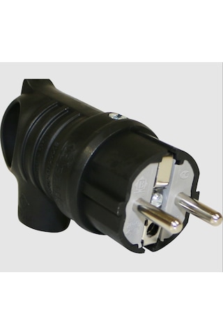 Bemis Kauçuk Kulplu Erkek Fiş Monofaze