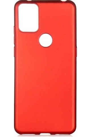 Alcatel 3x 2020 Kılıf Zore Premier Silikon Kapak Kırmızı