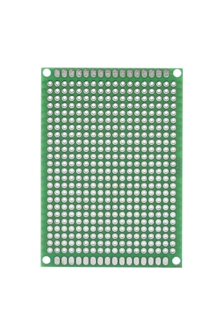 Koodmax 10 Adet 5x7cm Proto Pcb Delikli Pertinaks Prototip Deney Kartı Delikli Plaket Pertenaks