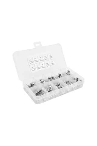 Lemestar 100'lü Cam Sigorta Rölesi Seti 0.2-20a , Hızlı Kırılma, Elektrik Güvenliği, 10 Farklı Akım, Şeffaf Depolama Kutusu 2 - 3 - 5 - 7.5 - 10 -15 - 20 - 25 - 30 - 35