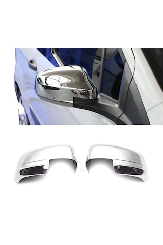 Ford Courier 2018 Ve Üzeri Abs Krom Ayna Kapağı 2 Prç