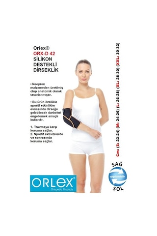 Orlex Silikon Destekli Dirseklik