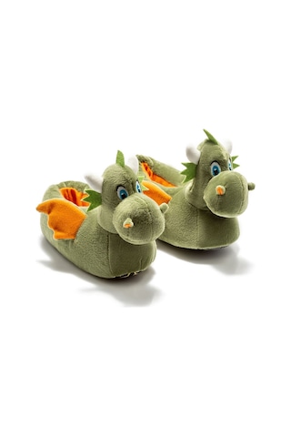 Twigy Dragon-2 Çocuk Hayvanlı Panduf Yeşil 30/35 EE0572