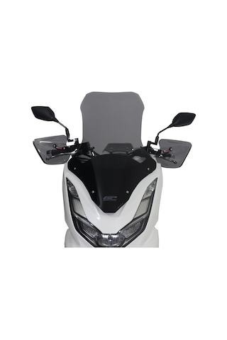 GP Kompozit Honda PCX 125 2021-2024 Uyumlu Ön Cam Şeffaf 70 cm