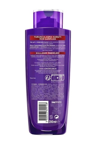 Turunculaşma Karşıtı Mor Bakım Seti pkttrnclmkrsmrbkmset-7793 Boyalı