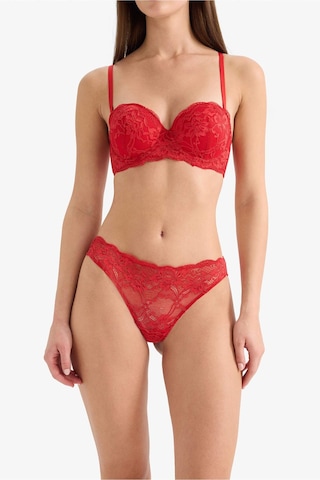 Defacto Dantel Detaylı Dantel Brazilian Külot Fall İn Love G1184ax25wnrd79 Kırmızı-rd79