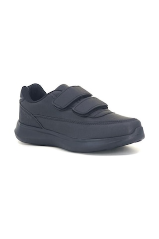 Vhm Sport 520-24 Deri Anatomik Cırt Bantlı Sneaker 36-40 Siyah