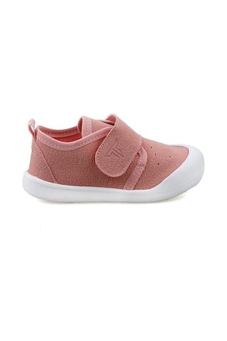 Techsport Anzu Bebek Patik Ev/Kreş/Anaokulu Ayakkabı TS1001P-PUDRA Pembe