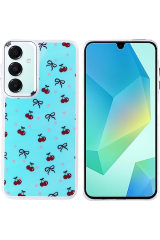 Mobilefix Galaxy Uyumlu A26 Kılıf Airbag Tasarımlı Mbfx Hadra Kapak - Kiraz Kiraz