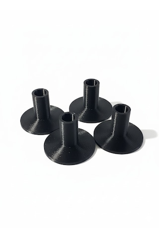 Kısa Zil Yatağı, Short Cymbal Sleeves Bateri Plastik Kılıf, Zil Yatağı -4 Adet