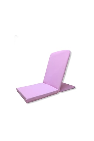 Meditasyon Sandalyesi - Sırt Destekli Yer Minderi - Backjack - Yoga Sandalyesi - Yoga Minderi Pembe