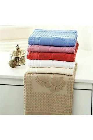 Romans Winter Ayak Havlusu 50x70 cm Gül Kurusu Pembe