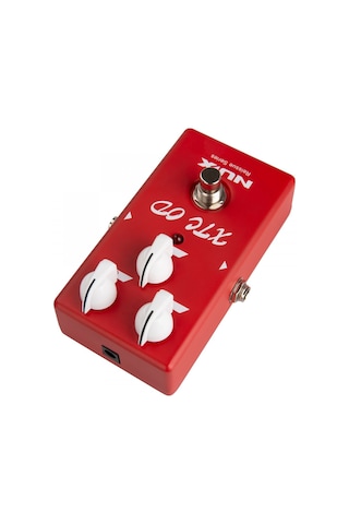 Nux Xtc-od Overdrive Pedalı Profesyonel - Boutique Amfi Simülasyonu Efsanevi Xtc Kırmızı Kanal Modellemesi, Zengin Harmonik Gain, True Bypass Devre Yapısı Ölçüler: 122 X 72 X 47 Mm