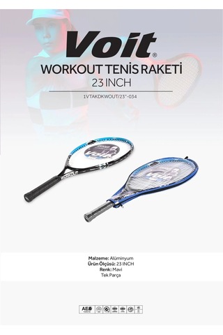 Voit Workout Tenis Raketi 23 Inch Mavi