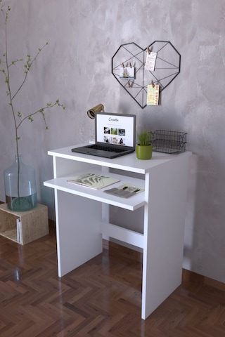 Bilgisayar Pc Çalışma Laptop Masası - Beyaz Diğer