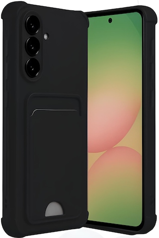 Samsung Uyumlu Galaxy A17 5g Kılıf Kart Ve Resim Bölmeli Soft Renkli Silikon Kapak
