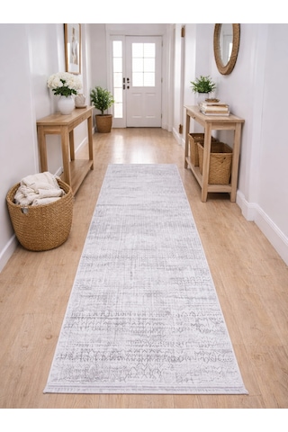 Merinos Vista 79300-095 Özel Kesme Halı Gri Çok Renkli
