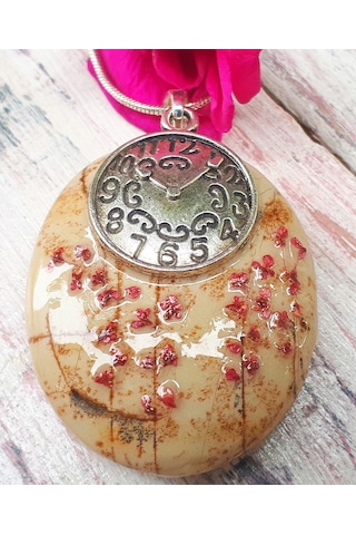 Helenart Gümüş Zincirli Kolye Sakura Antik Gümüş Helenart Gümüş Zincirli Kolye Sakura Antik Gümüş