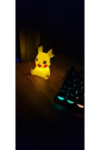 Pokemon Pilli Pikachu Masa Lambası