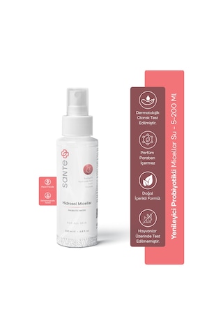 Sante Plus Hidrosol Micellar Yüz Temizleme Suyu 200 ML