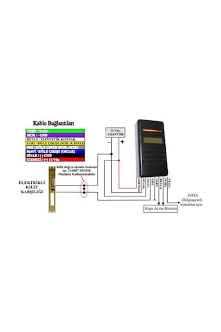 Electrosec Ac-15R Bağımsız Rfid Okuyucu