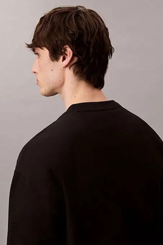 Calvin Klein Erkek Sweatshirt Siyah