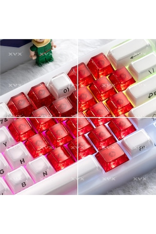 Xvx Fizz Kit 21-tuşlu Keycaps Tuş Takımı