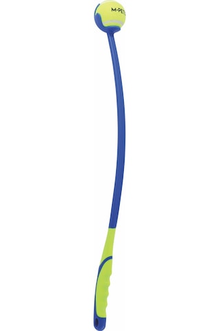M-pets Hop Top Fırlatıcı Köpek Oyuncağı 68x6.5x6.8 Cm Sarı/mavi