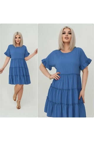 Princesse Büyük Beden Pamuklu Elbis 444599735