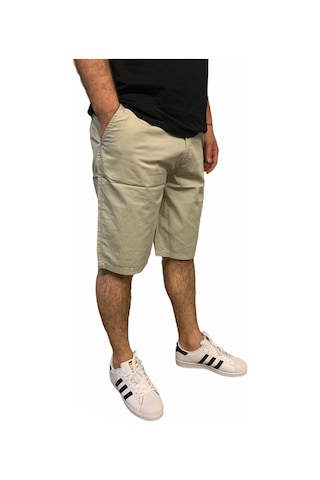 Superfly Chino Erkek Gri Şort 21706-05 Siyah