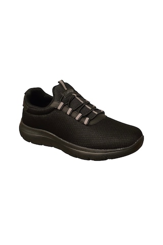Look Life 26107 Erkek Siyah Memory Taban Yürüyüş Koşu Günlük Spor Ayakkabı Siyah Siyah